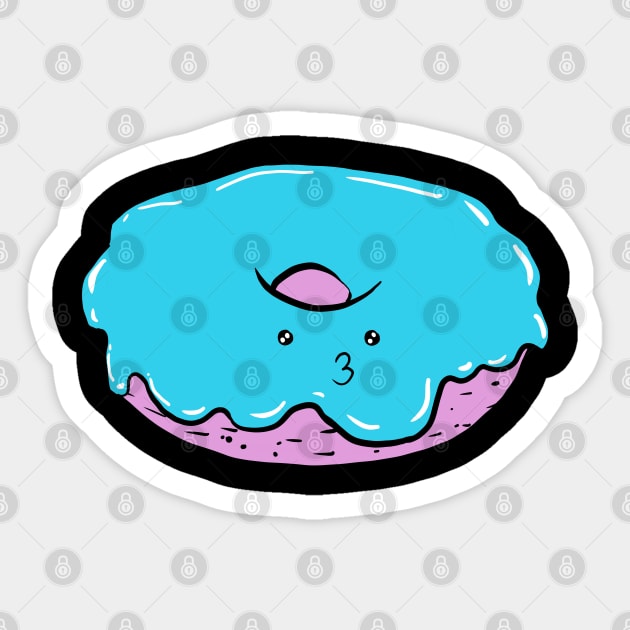 Pop Art Donut Sticker by Narithian